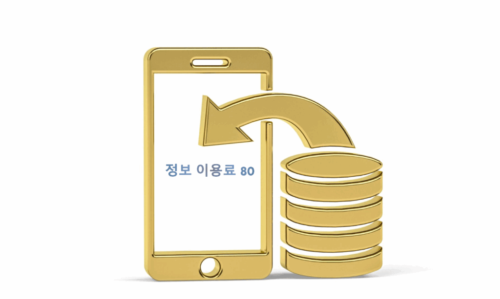 정보 이용료 80